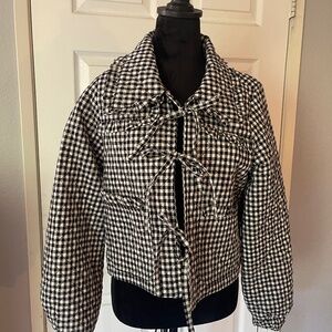 Avec Les Filles Maura Bow-Tie Jacket